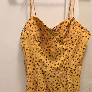 Shein XL yellow dress